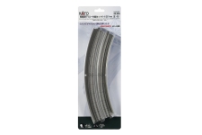 KATO-Lemke K20-545 - N - Doppelgleis Viadukt Übergangsgleis, gebogen, R 414/381 mm 22,5°
